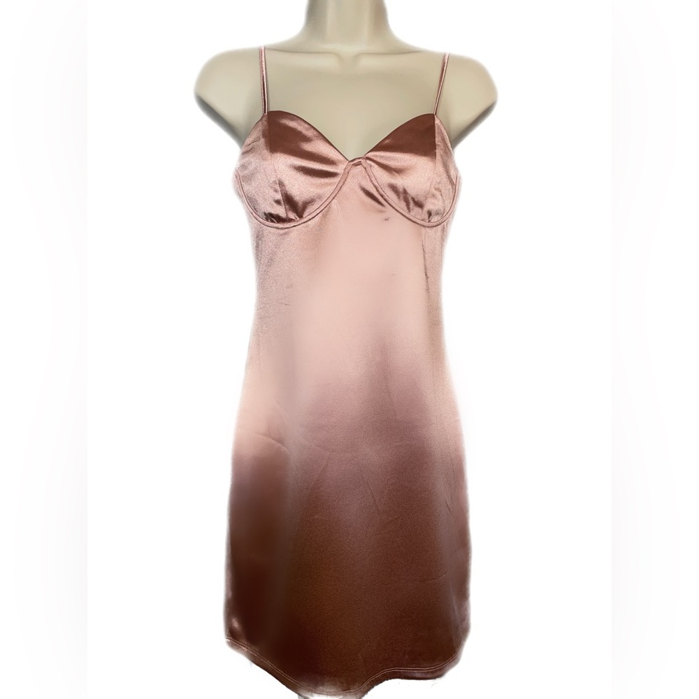 Rose champagne dress